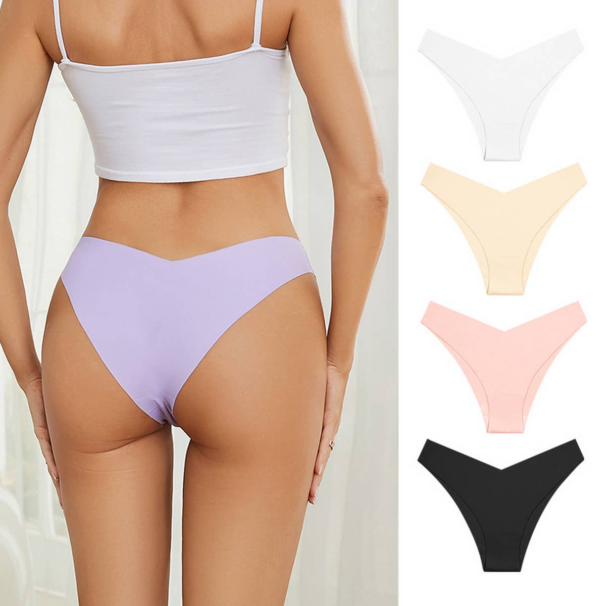 PURE COTTON CROTCH BREATHABLE LARGE SIZE UNDERWEAR_CWMU0274