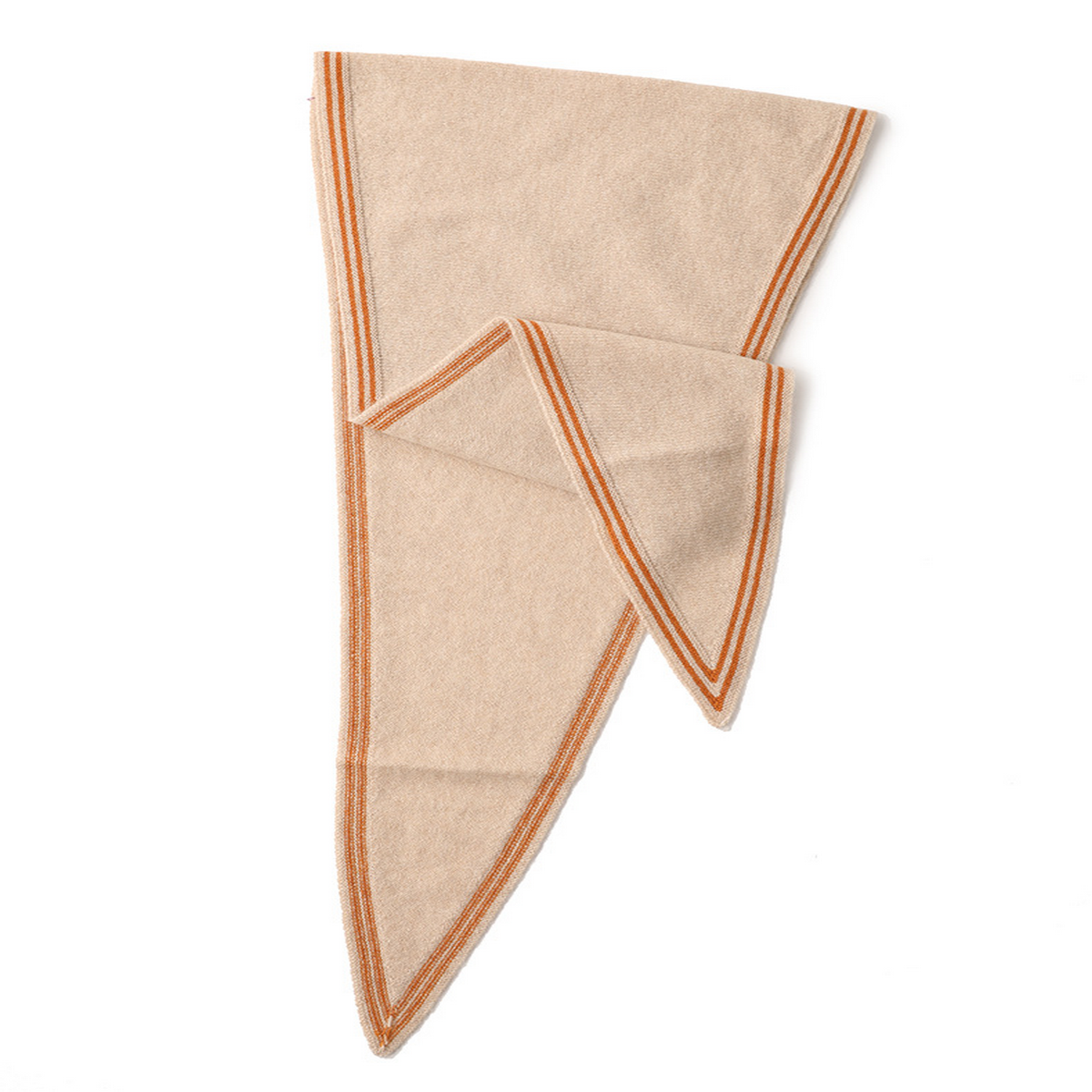 Lightweight Knit Wrap ? Soft Triangle Neck Scarf