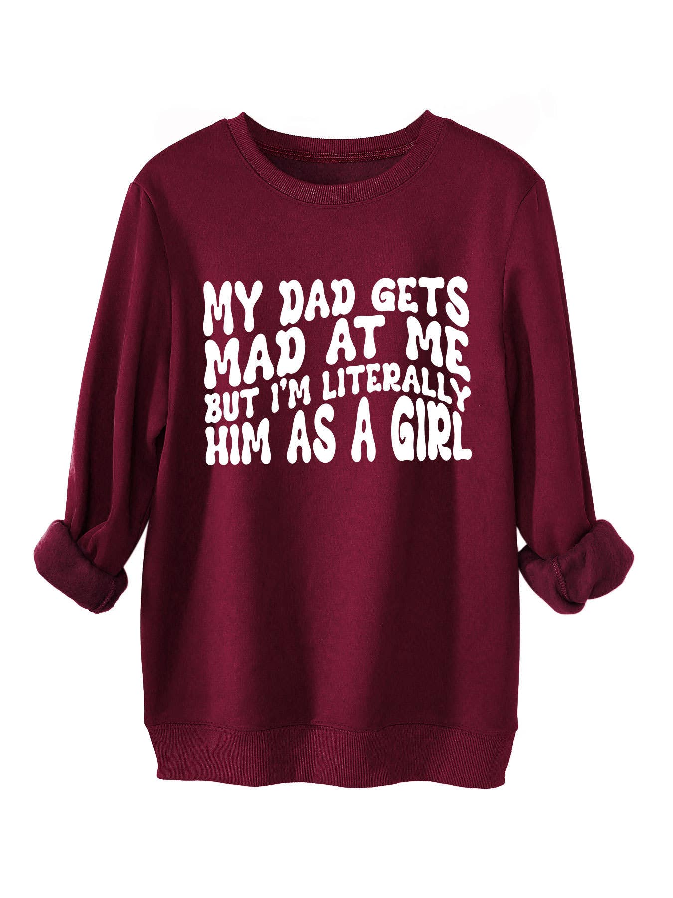 Fashionable letter printed thickened warm hoodie