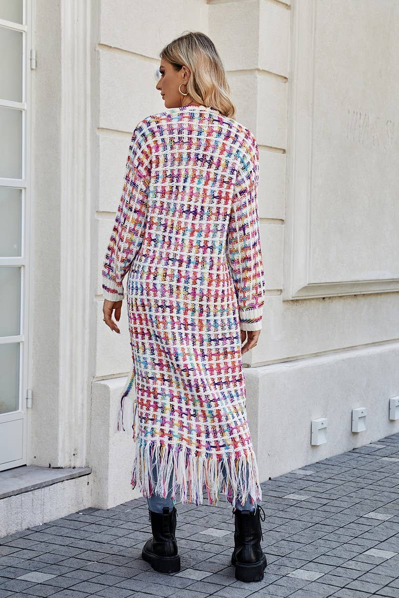 CWOCAL0506_Long Sleeve Casual Open Front Cardigan Sweater