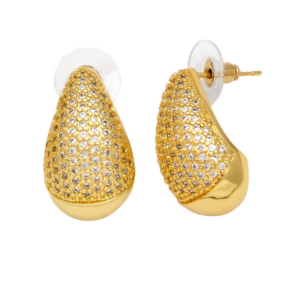 FASHIONABLE DROPLET SHAPED EARRINGS