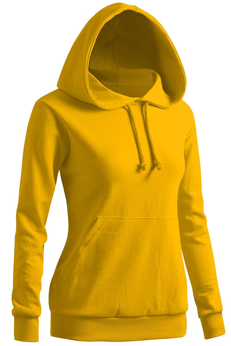 KWOHOL044_Basic Lightweight Pullover Hoodie