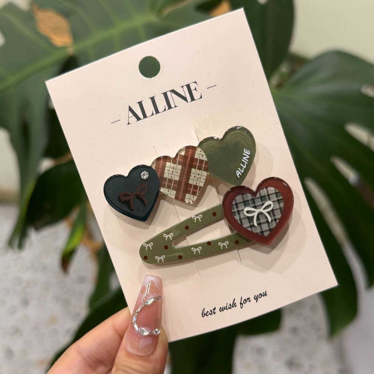 CWAHA4500_BOW-HEART-TEMPERAMENT- HAIR CLIP