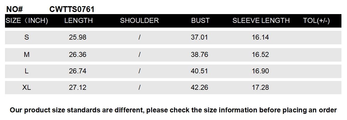 CWTTS0761_3/4 Sleeve V-Neck  Blouse