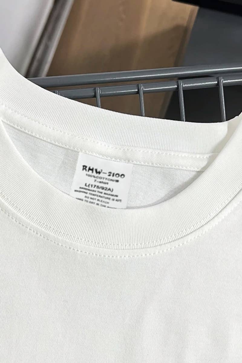 CWTTS0972_ LETTER W PRINTED T SHIRT