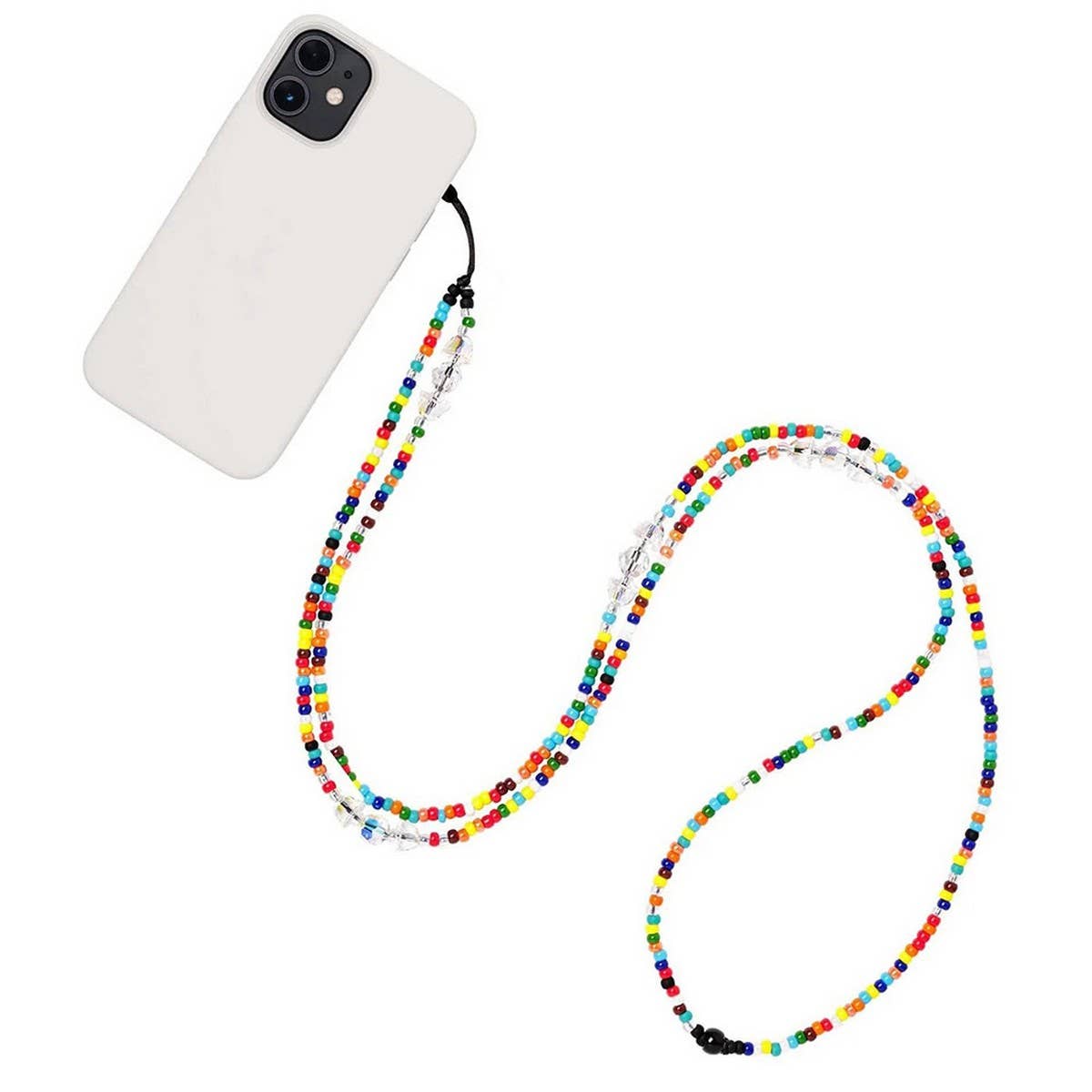 CWMM8710_COLORFUL CROSSBODY LONG MOBILE PHONE CHAIN