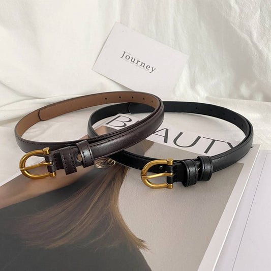 RETRO FASHION SIMPLE DECORATIVE THIN BELT_CWABE0662