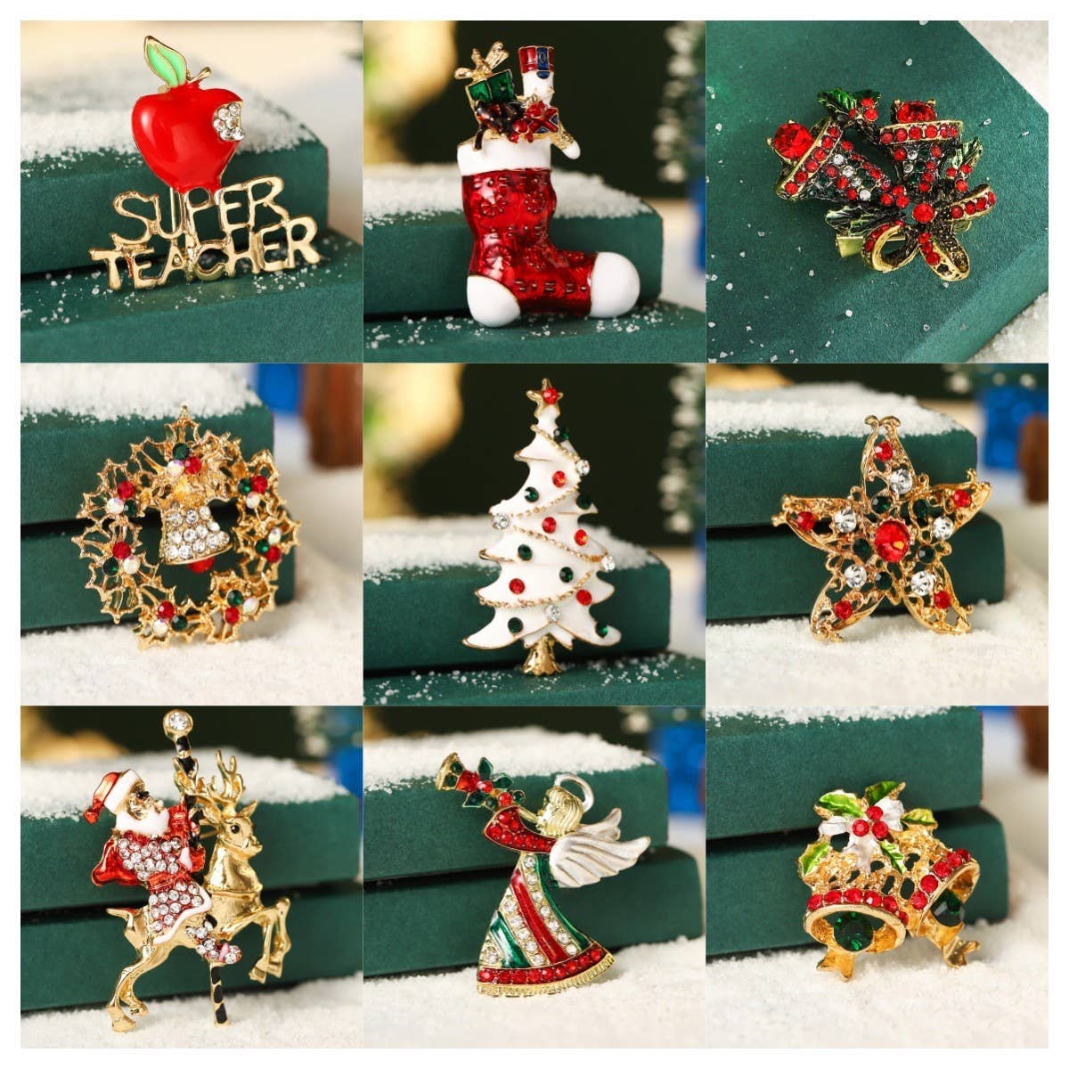 CARTOON BROOCH CREATIVE DESIGN DIAMOND BROOCH_CWMM2617