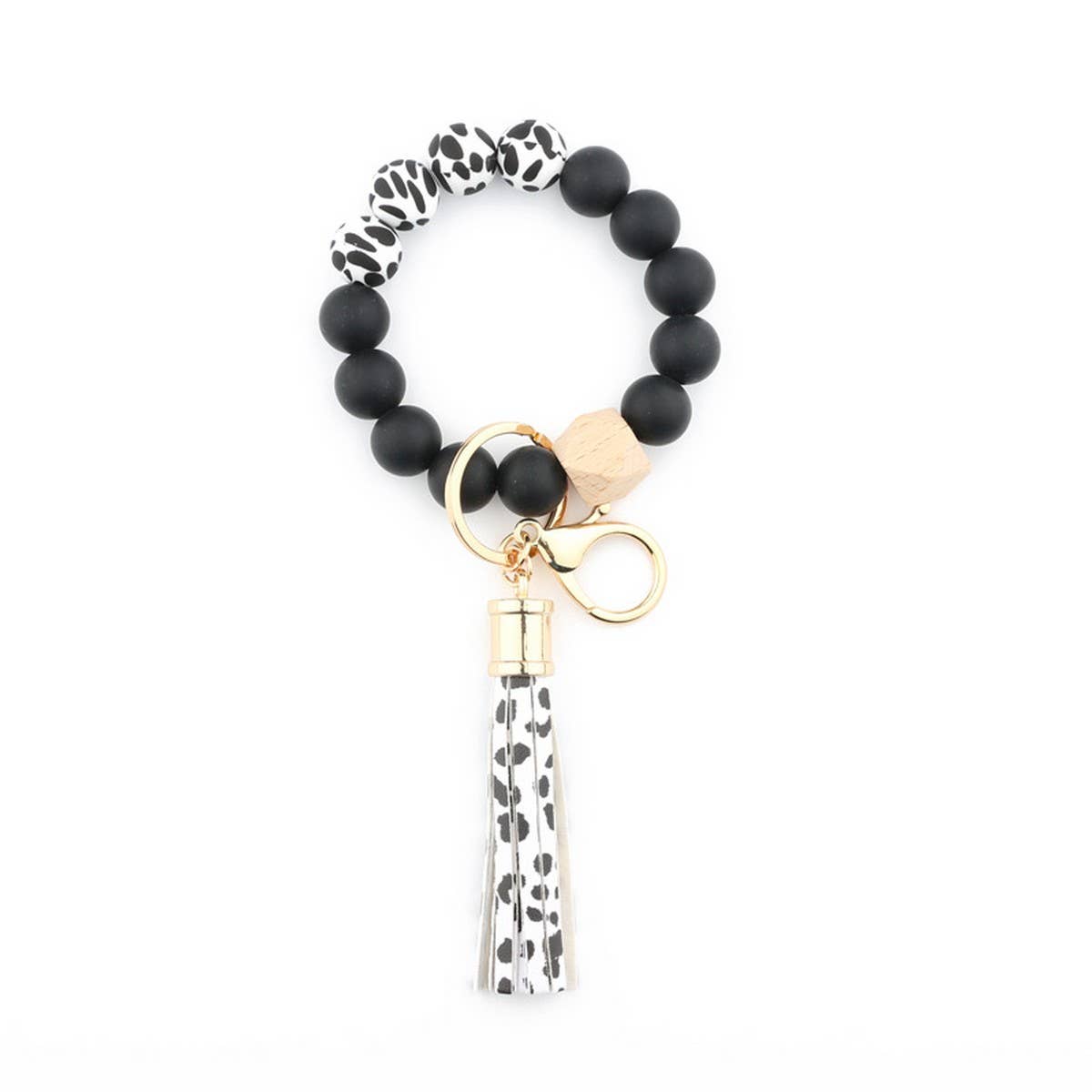 COLORFUL KEYCHAIN TASSEL BRACELET