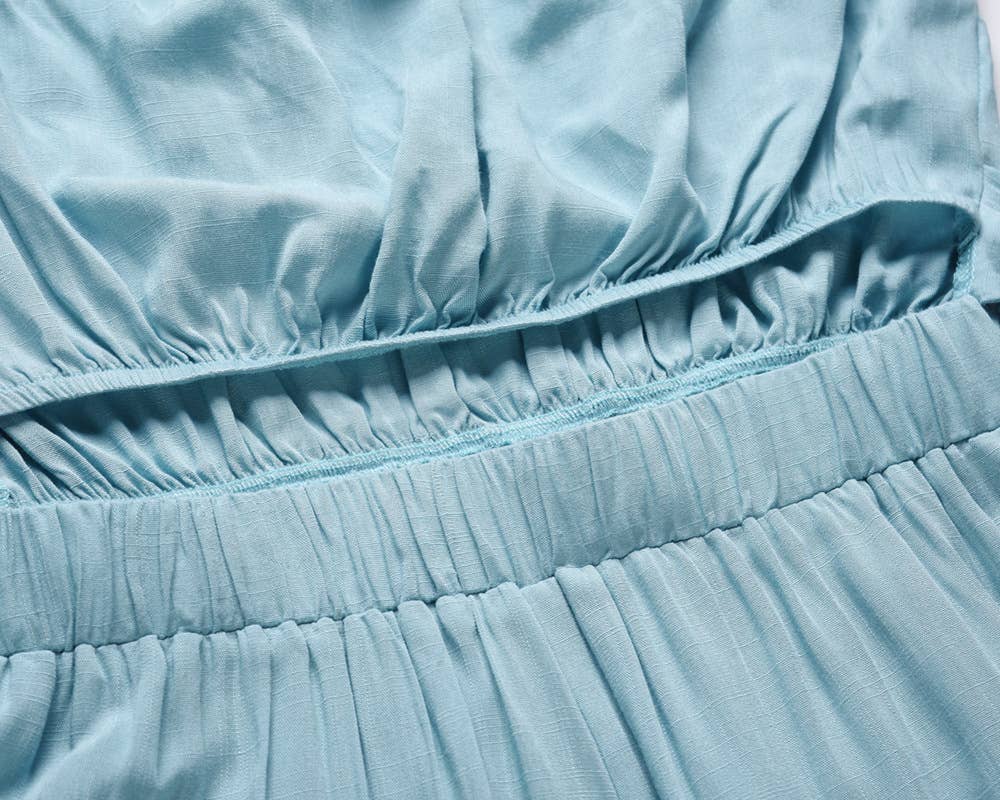 Casual Chic Backless Slim Fit Jumpsuit