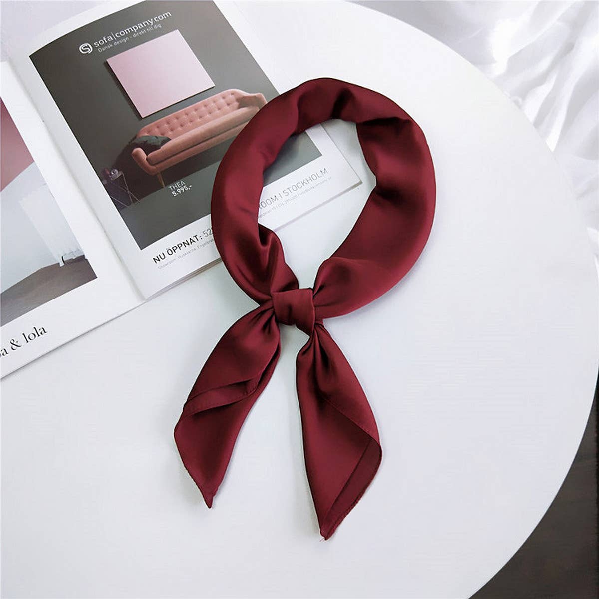 CWASC2384_KOREAN STYLE SMALL SQUARE SCARF FASHION SCARF