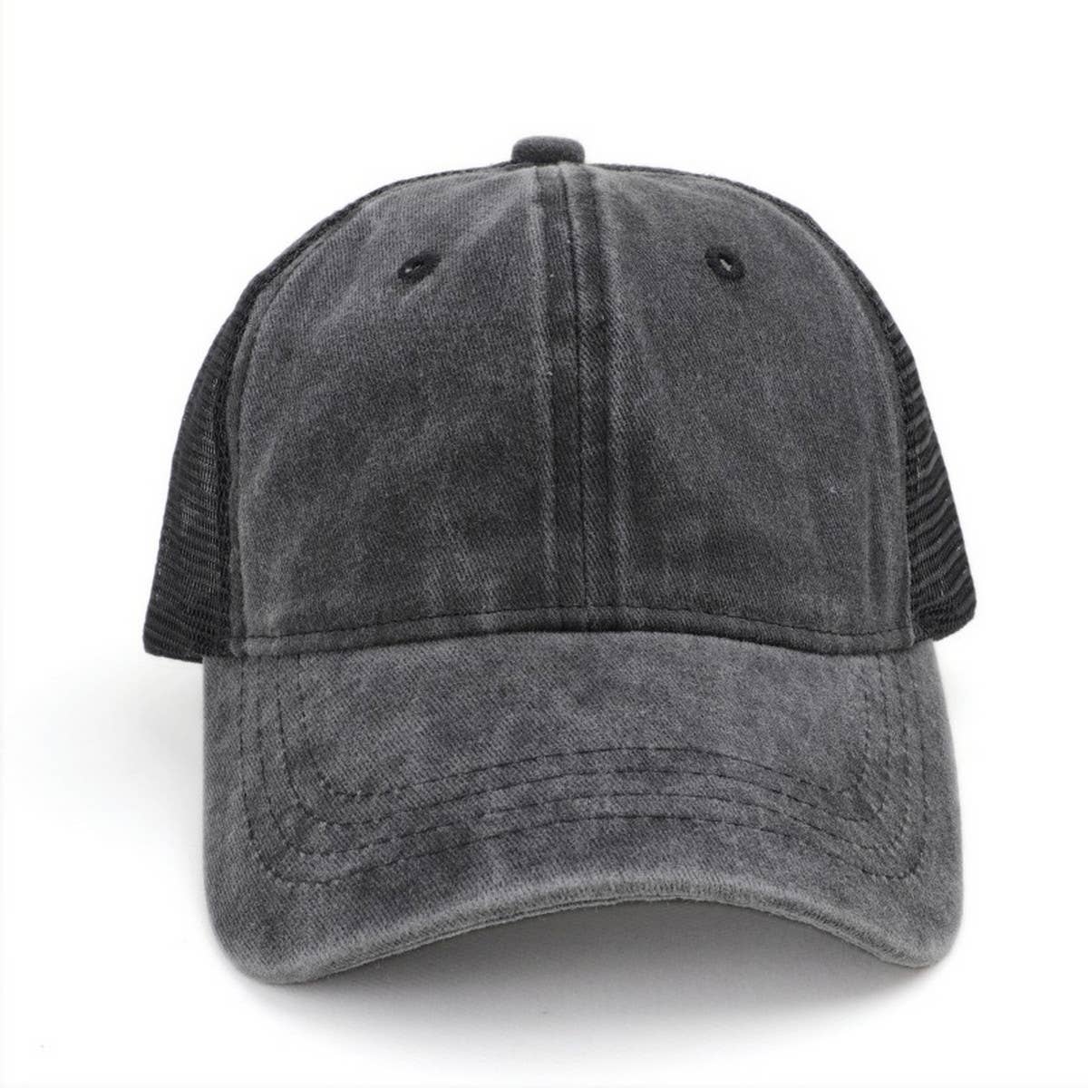 RETRO WASHED SUN PROTECTION BASEBALL CAP_CWAH1543