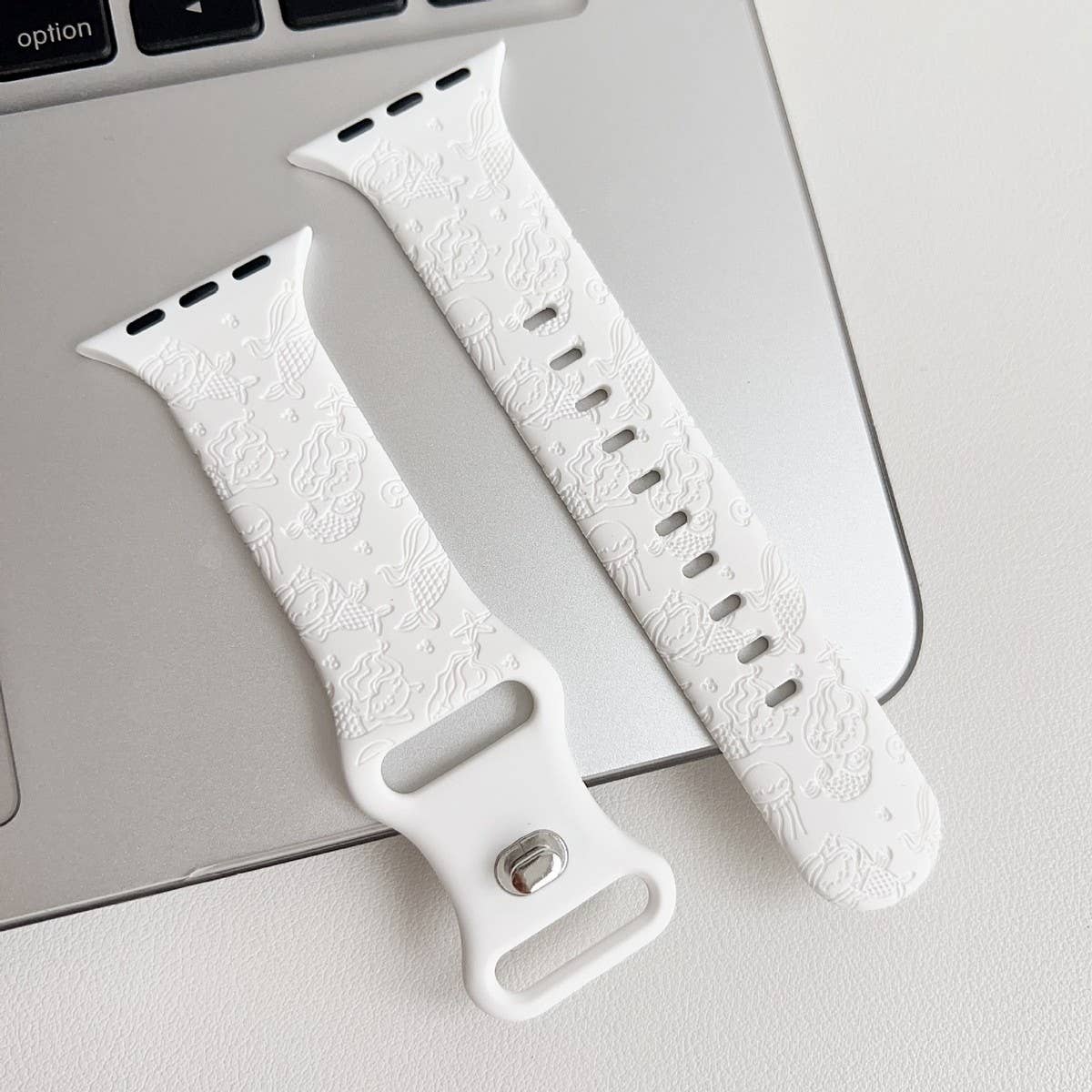APPLE WATCH ULTRAS9S8 ENGRAVED SILICONE STRAP_CWWW0055
