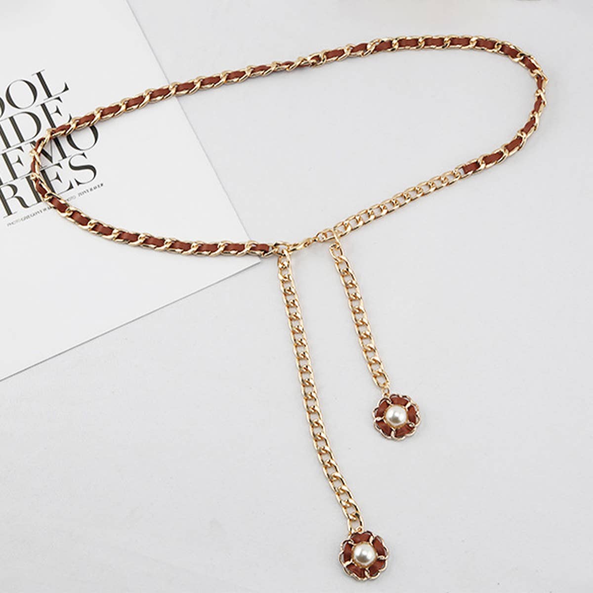 CWABE0969_FASHION DECORATION WITH SKIRT WAIST CHAIN BELT