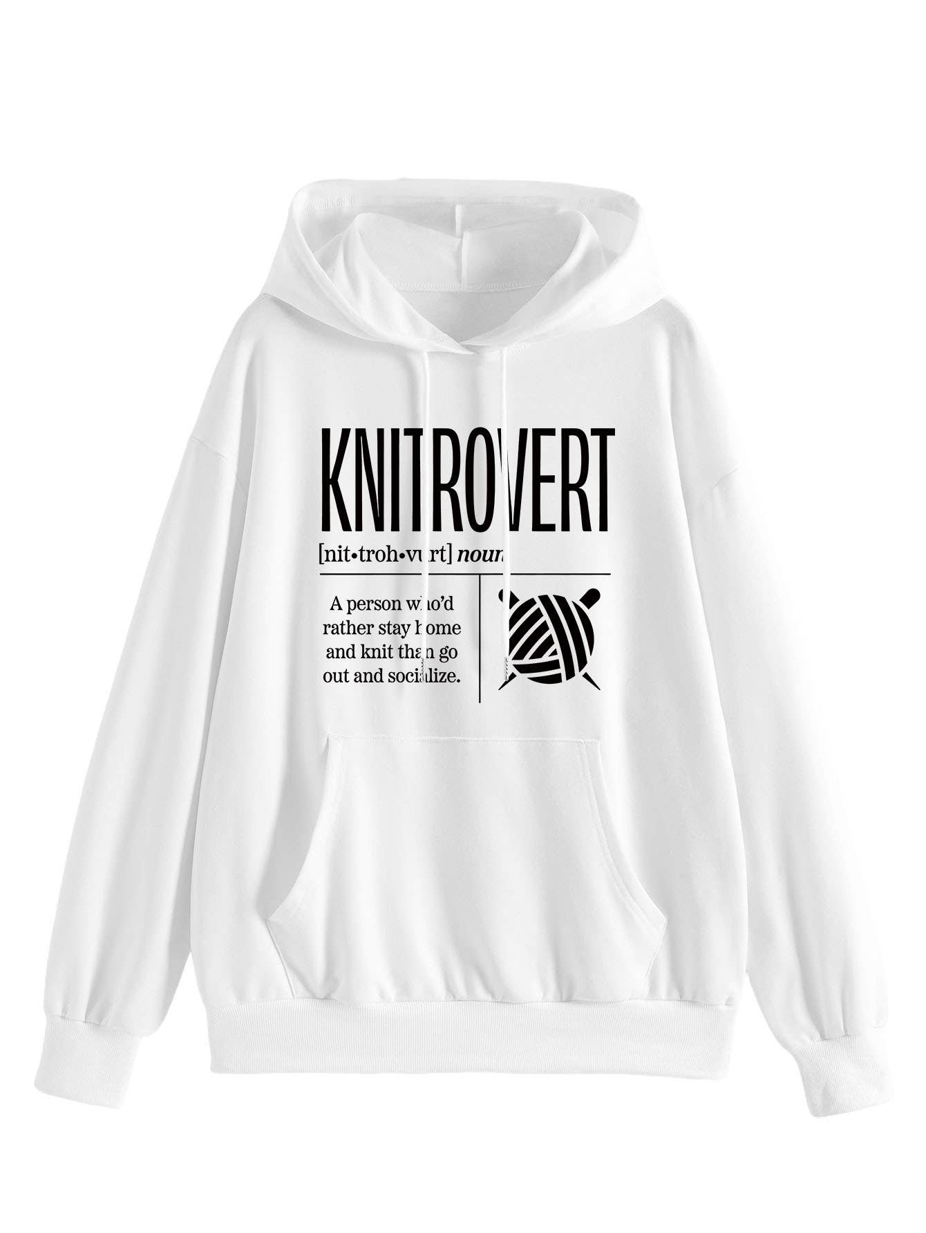 Comfort ladies KNITROVERT NIT hoodie