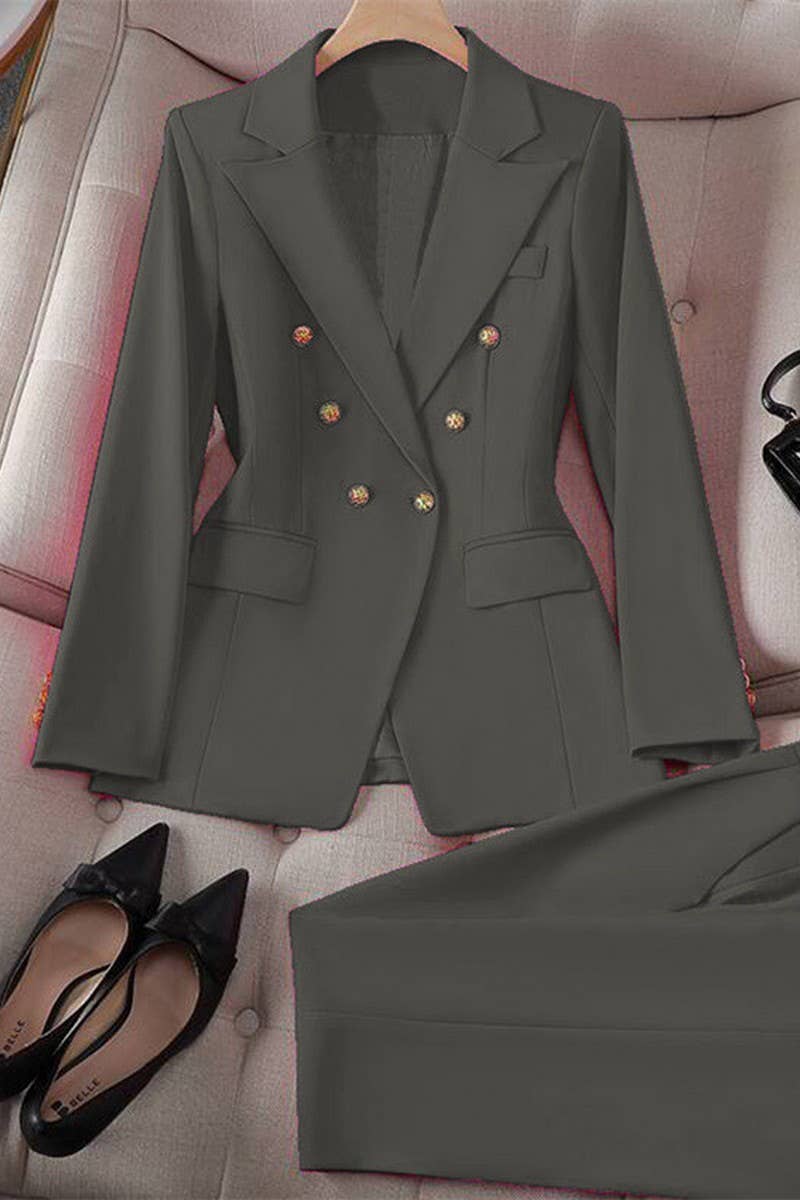 CWSS01296_TEMPERAMENTAL COMMUTING PETITE FASHIONABLE SUIT
