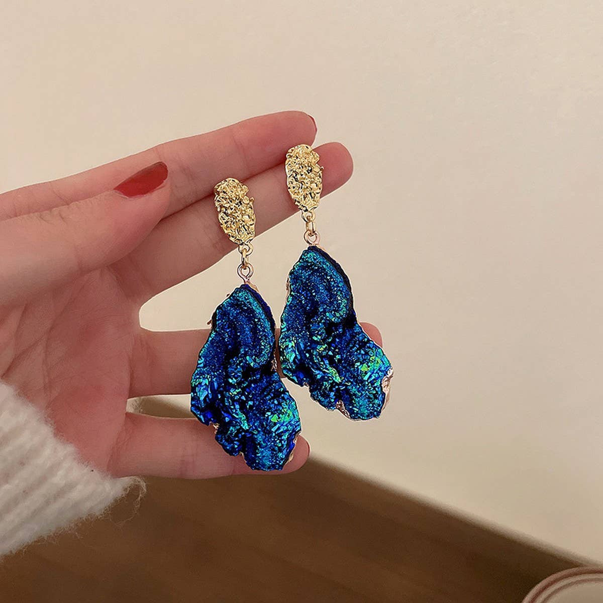 GEOMETRIC PERSONALITY RETRO EARRINGS