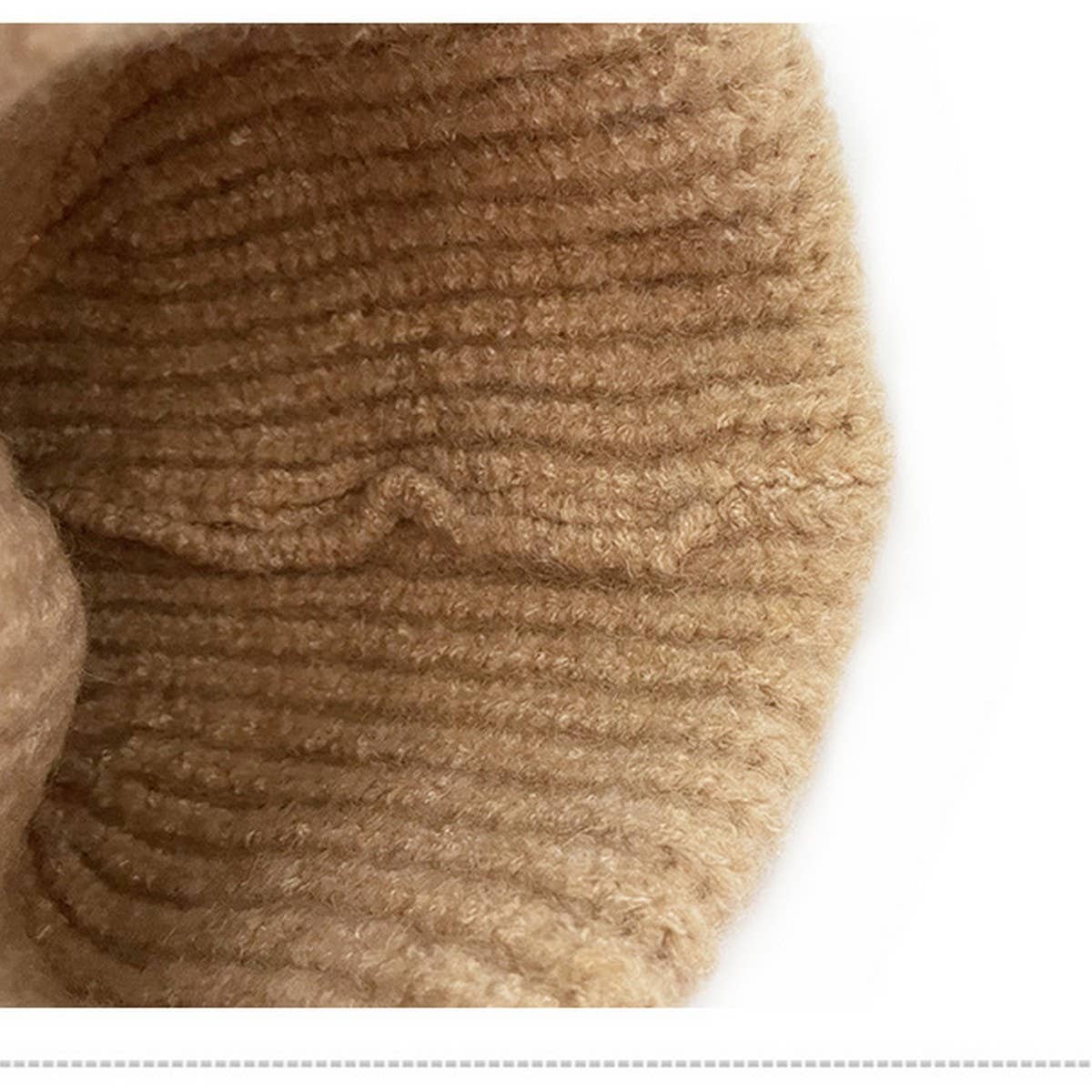 ADULT SIMPLE SOLID COLOR PULLOVER KNITTED HAT_CWAH2053