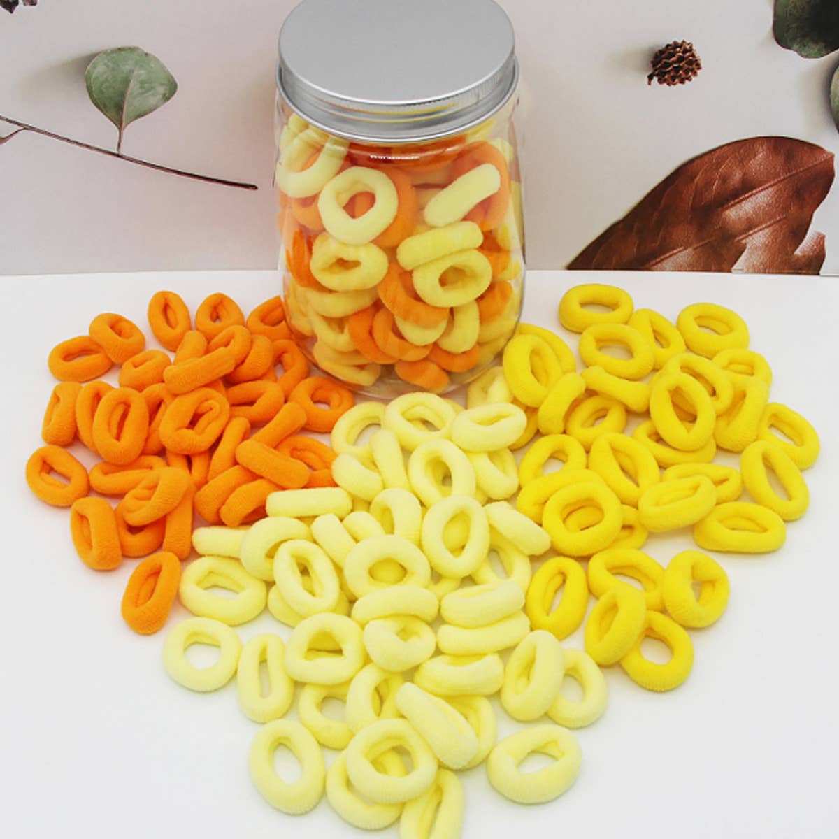 CHILDREN HIGH ELASTIC HAIR TIES(100PCS/BOX)_CWAHA0503