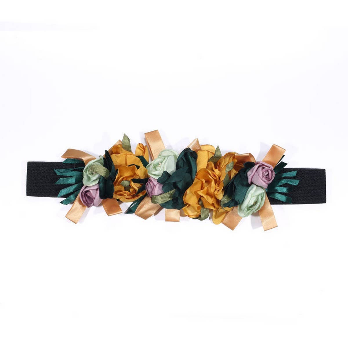 New Women??¢s Elastic Waist Belt for Dresses_CWMM6418