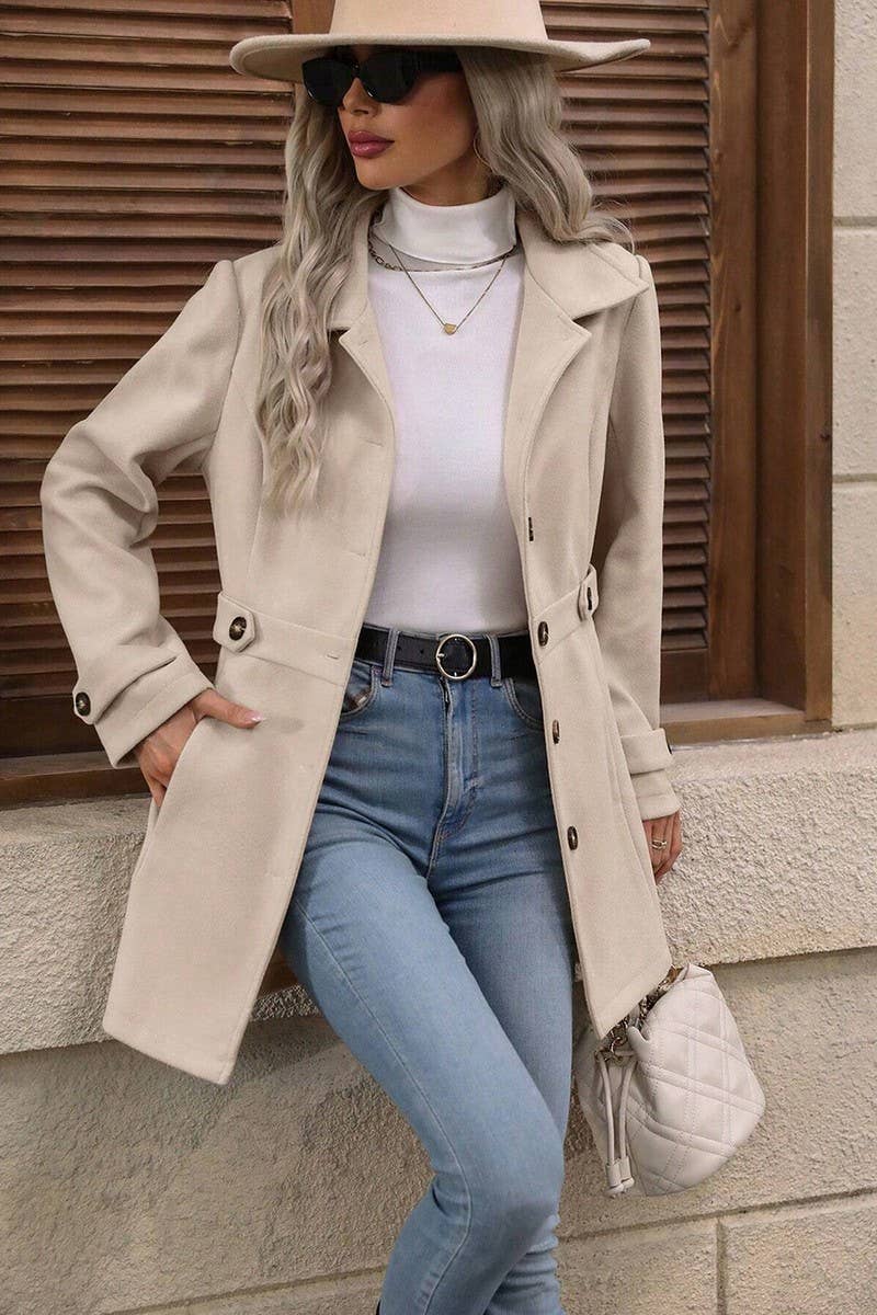 CWOCO00199_ELEGANT LAPEL WOOL BLEND OVERCOAT