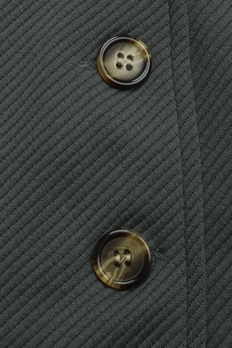 CWOJA0909_TEXTURED STAND COLLAR SOLID COLOR JACKET