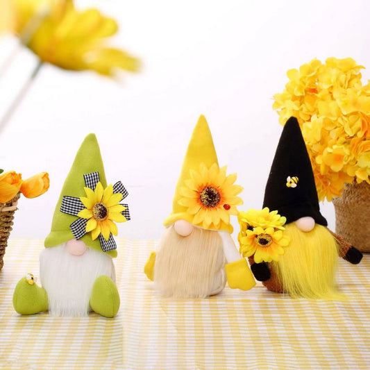 HARVEST BEE FESTIVAL FACELESS DOLL DOLL ORNAMENTS