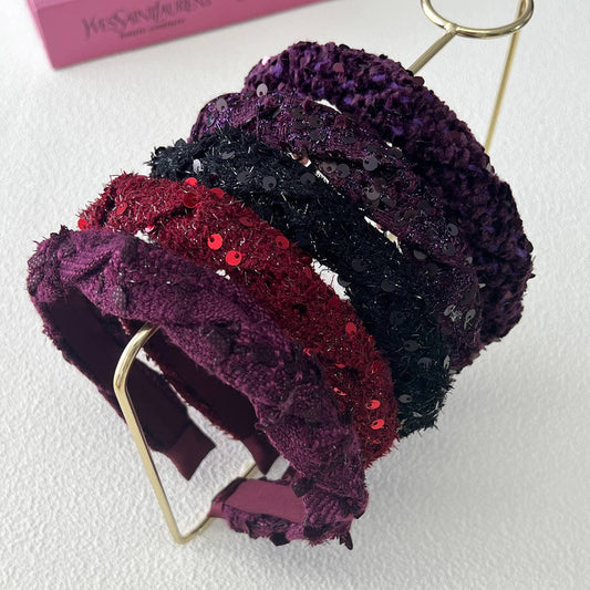 PERSONALIZED CROSS BRAID HAIRBAND_CWAHA2834