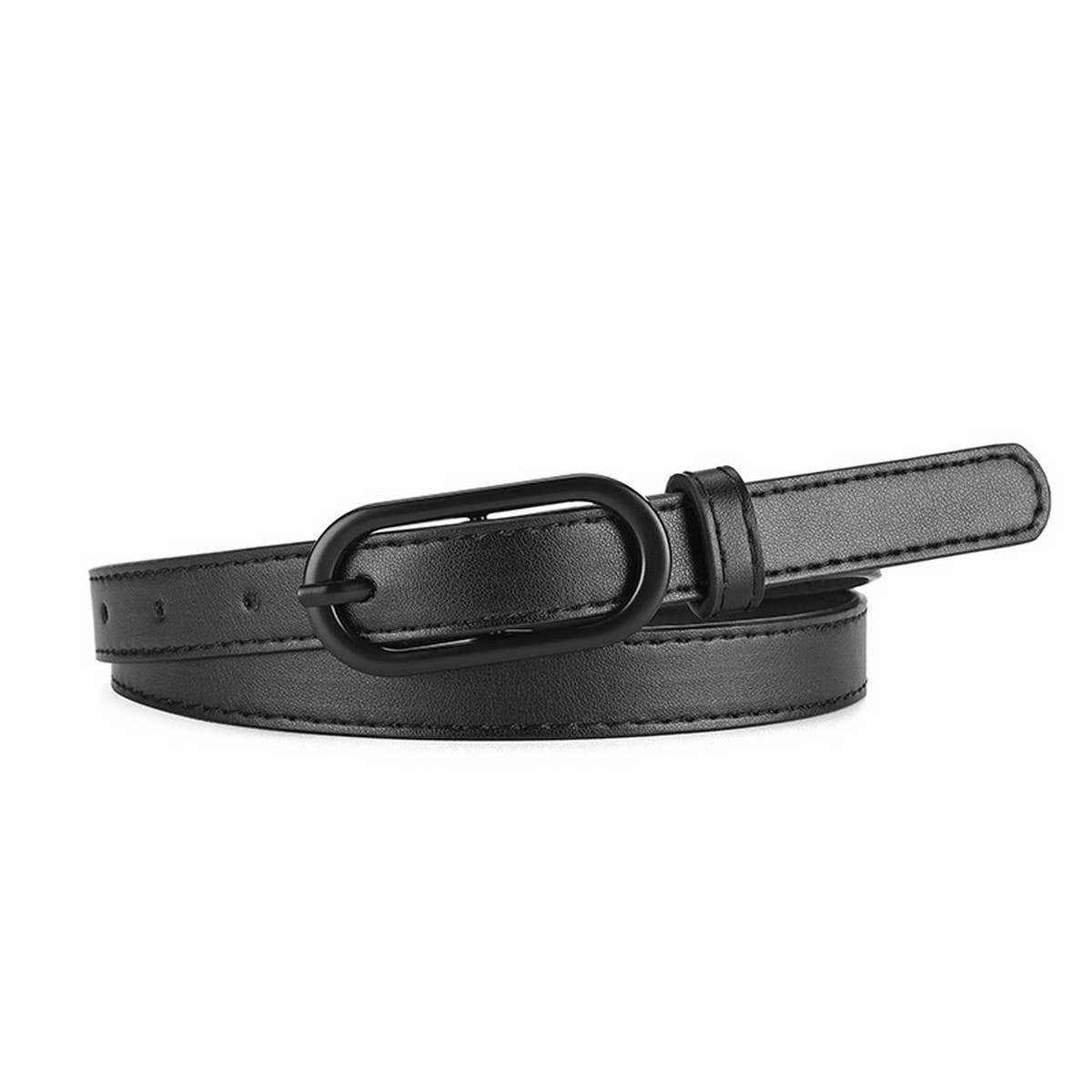 VERSATILE NEW OVAL PIN BUCKLE BELT_CWABE0587