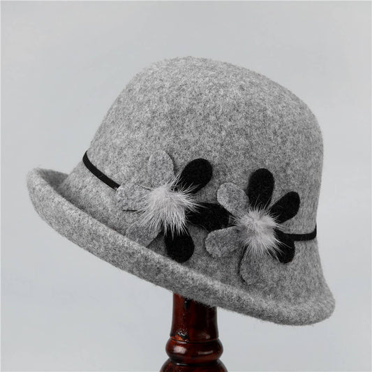 AUTUMN AND WINTER WARM THICK BUCKET HAT_CWAH1797