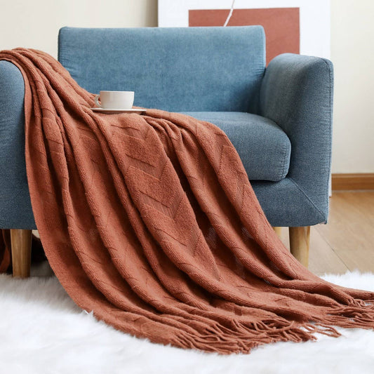 KNITTED SLEEP BLANKET WEIGHTED BLANKET COVER