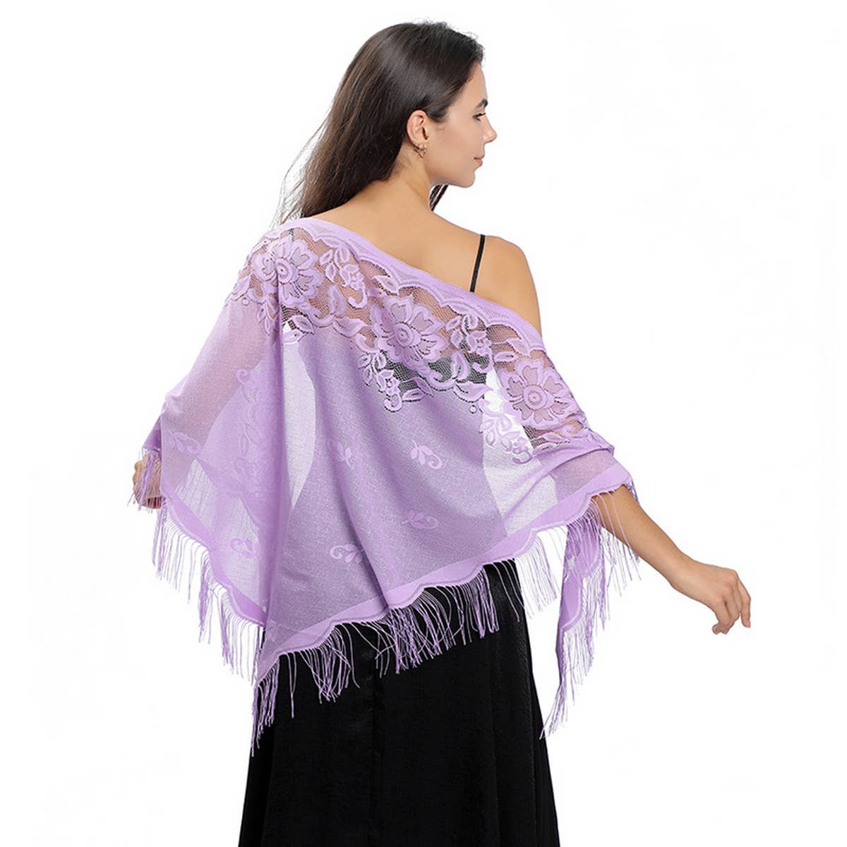LACE SHAWL LACE TRIANGLE SCARF SHAWL