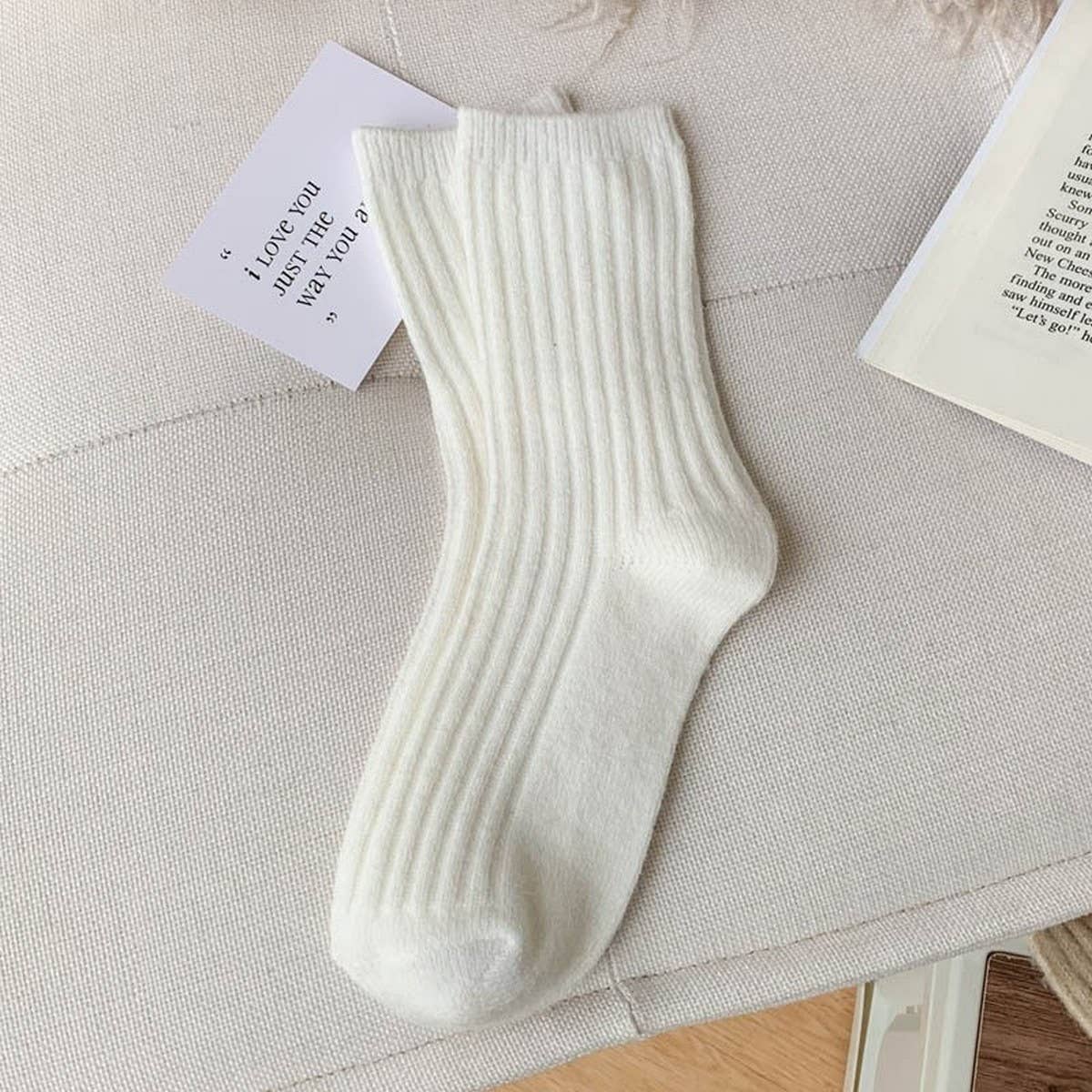 WINTER OUTDOOR ALL-MATCH PILE SOCKS
