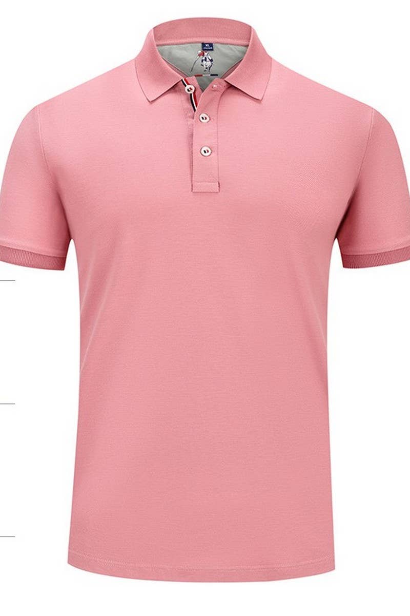 CWTBLS02436_LONG STAPLE COTTON SHORT SLEEVE POLO SHIRT