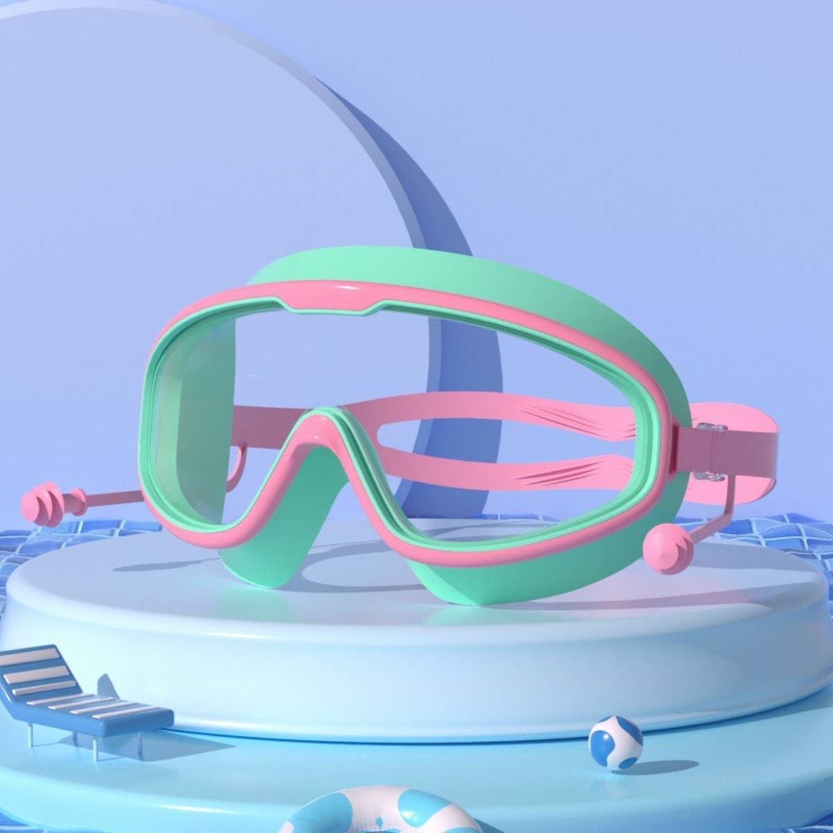 Kids Anti-Fog HD Swim Goggles for Boys & Girls