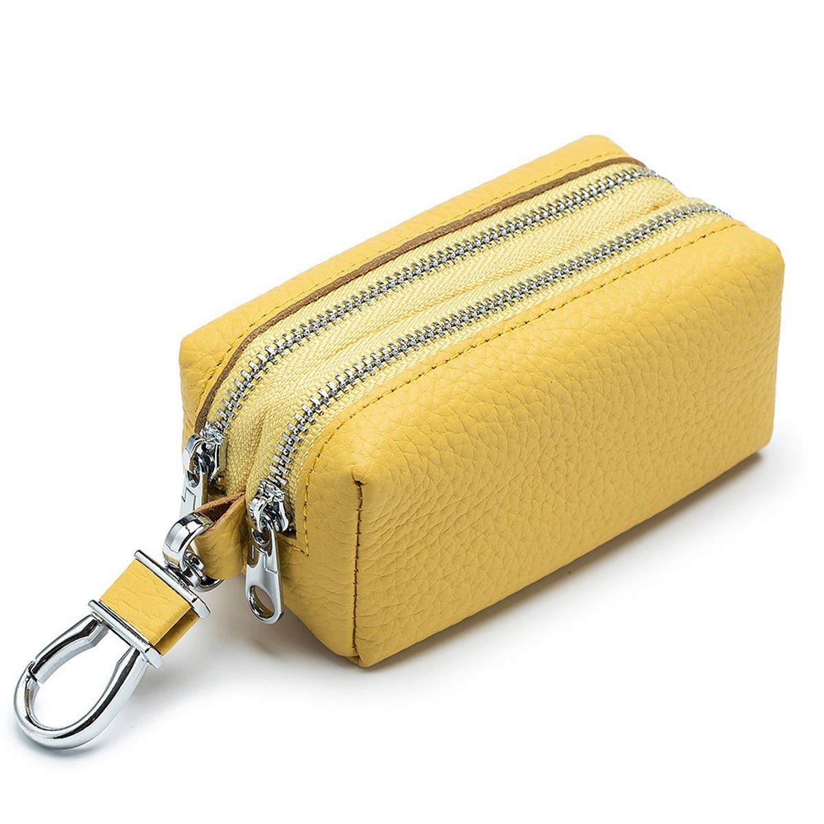 Unisex Leather Key and Coin Bag_CUAB00375