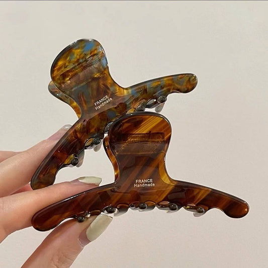 MEDIUM CURVED LINE ACETATE HAIRPIN CLIP_CWAHA1323