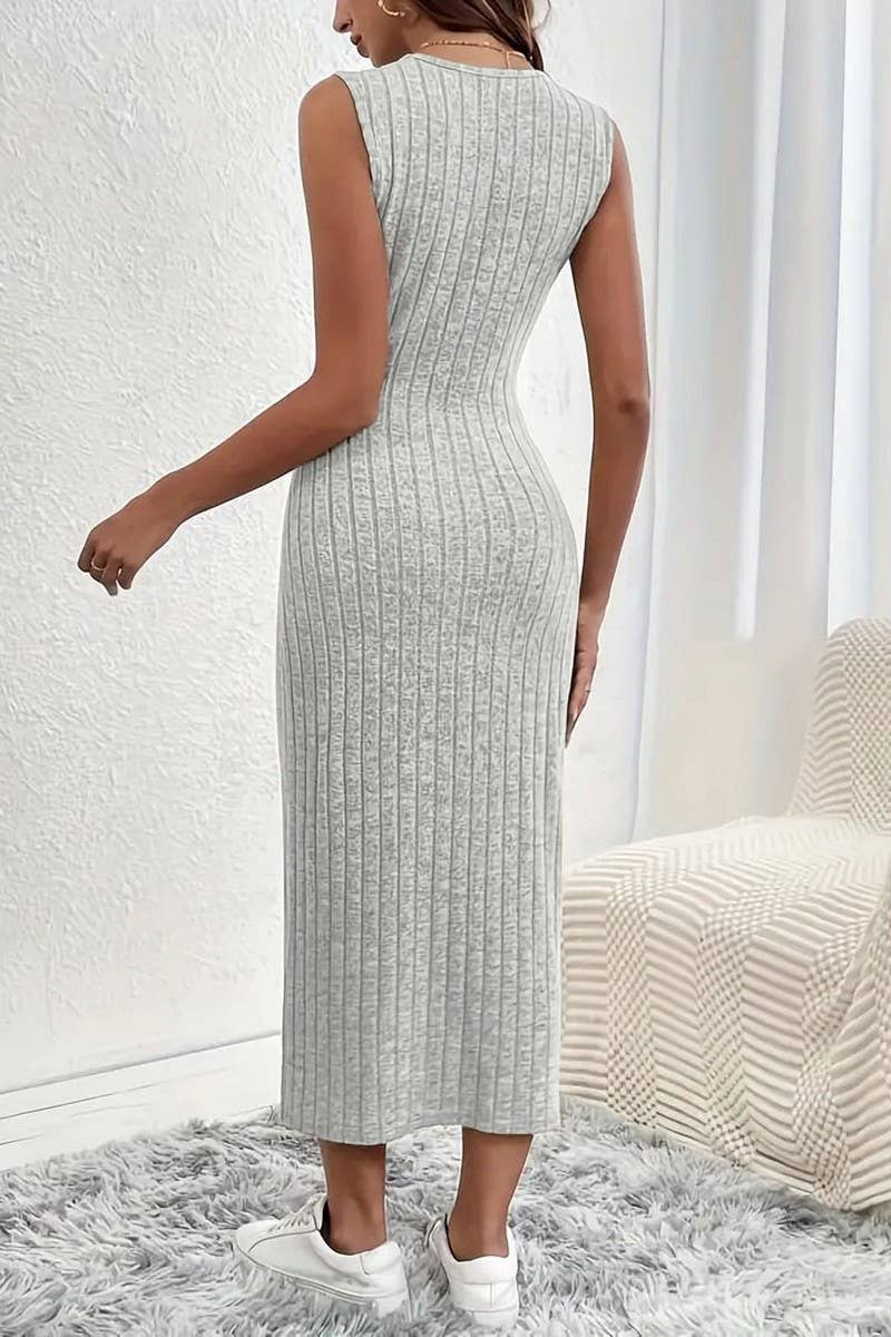 CWDMD00979_NEW STYLE BOTTOMING VEST SIMPLE DRESS