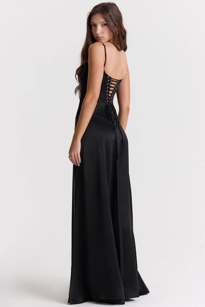 CWDMD5567_BACKLESS SPAGHETTI STRAP SLIM FIT EVENING GOWN