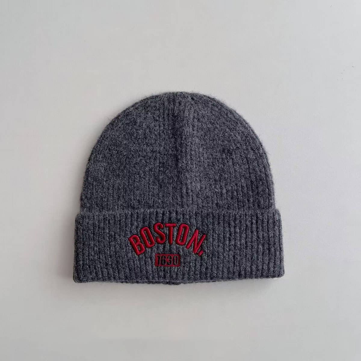 WINTER CHILDREN'S EMBROIDERED LETTER KNITTED HAT_CWAH2931