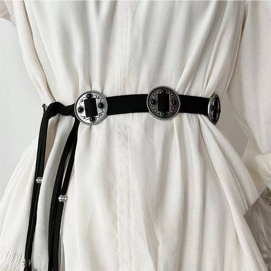 VINTAGE BOHEMIAN EMBELLISHED BELT_CWABE0260
