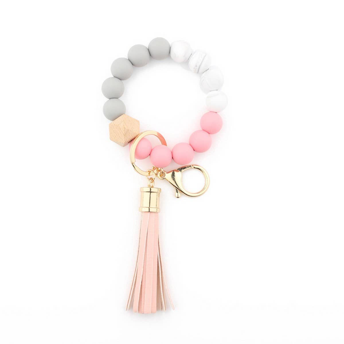 COLORFUL KEYCHAIN TASSEL BRACELET