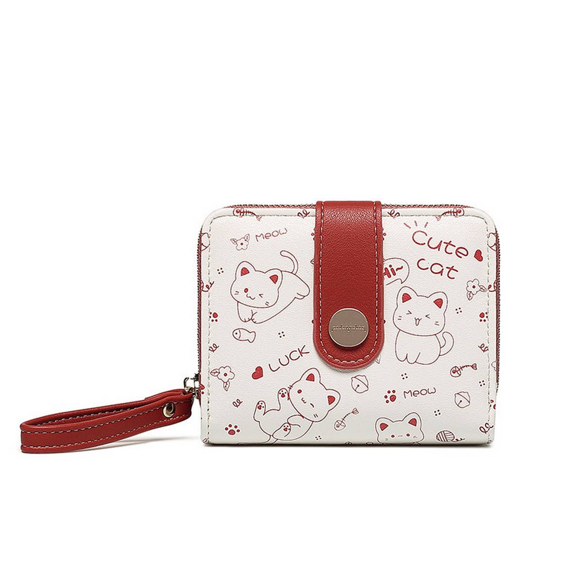 2024 NEW CUTE CAT NICHE SIMPLE WALLET_CWAB2571