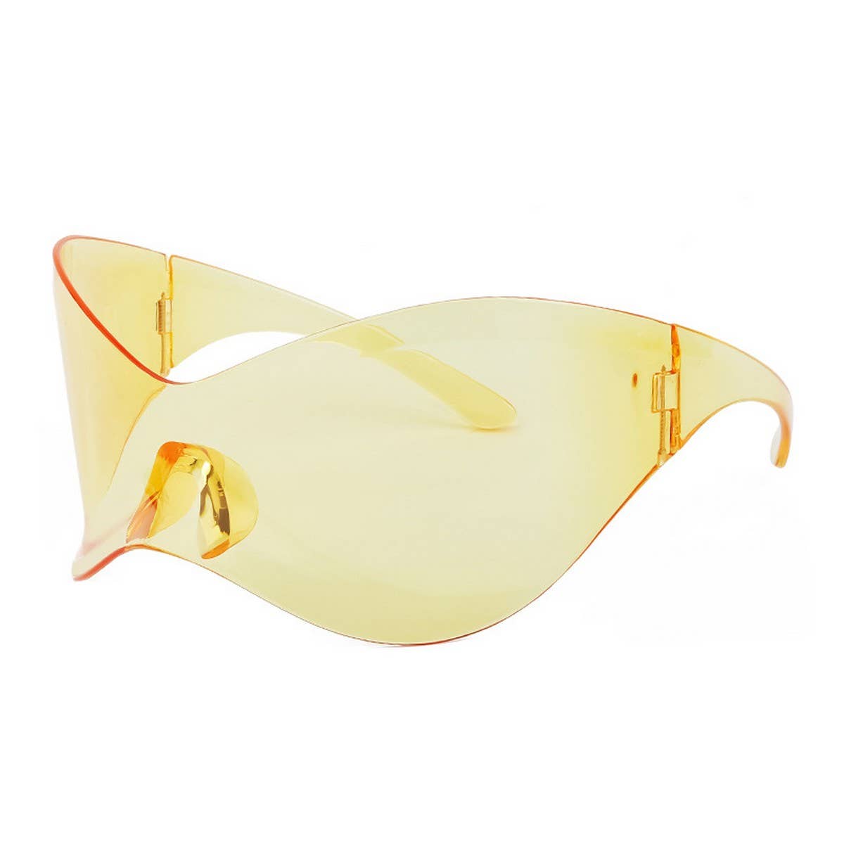 LARGE FRAME SUNGLASSES FRAMELESS CYCLINGSUNGLASSES