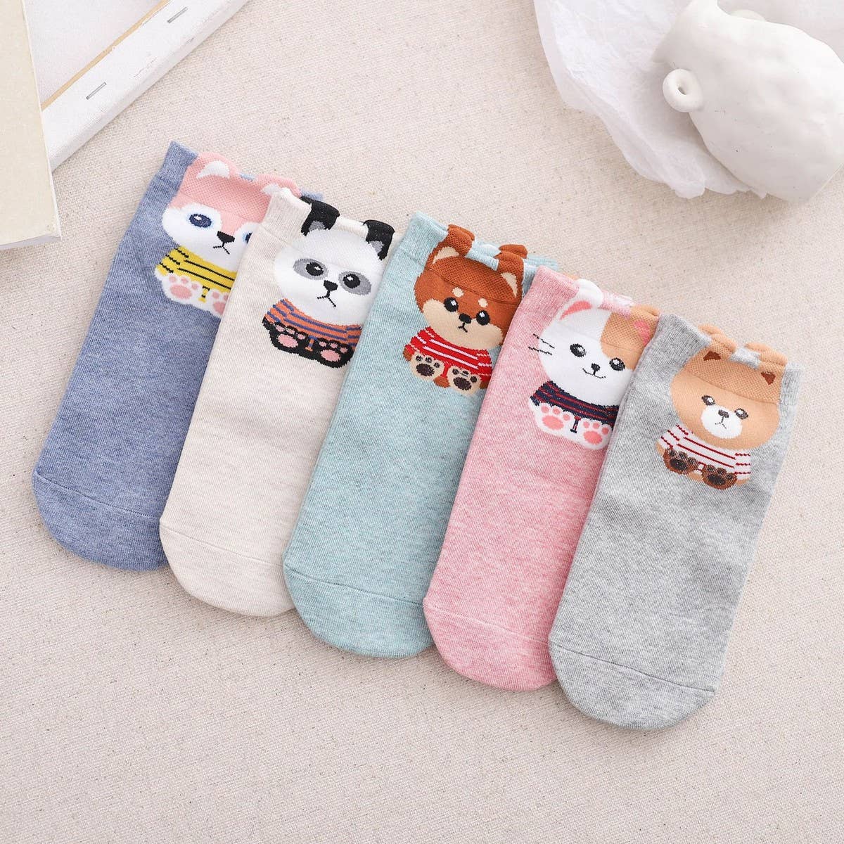 NEW STYLE CARTOON SHIN-CHAN COTTON WOMEN'S SOCKS_CWMS1397