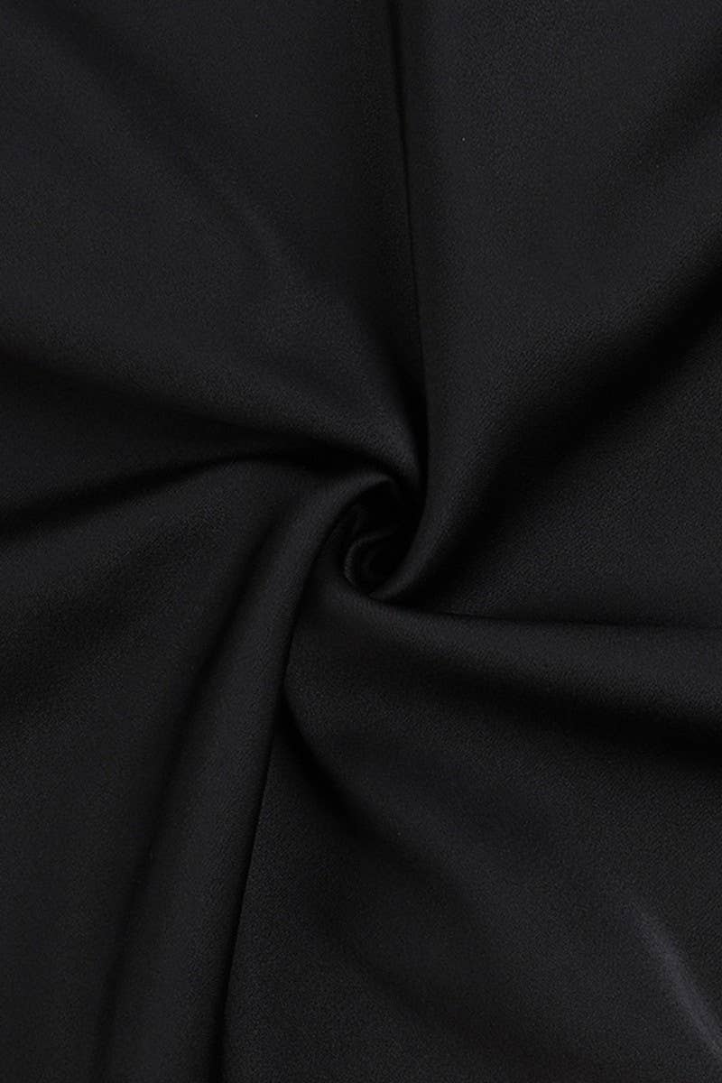 CWDSD7671_SATIN TIE WAIST LONG SLEEVE MINI DRESS