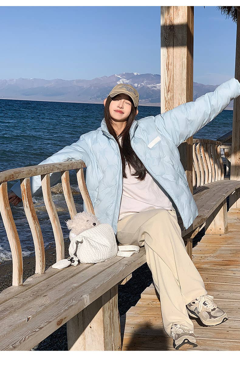 Baggy bread suit is to feel like a thick coat