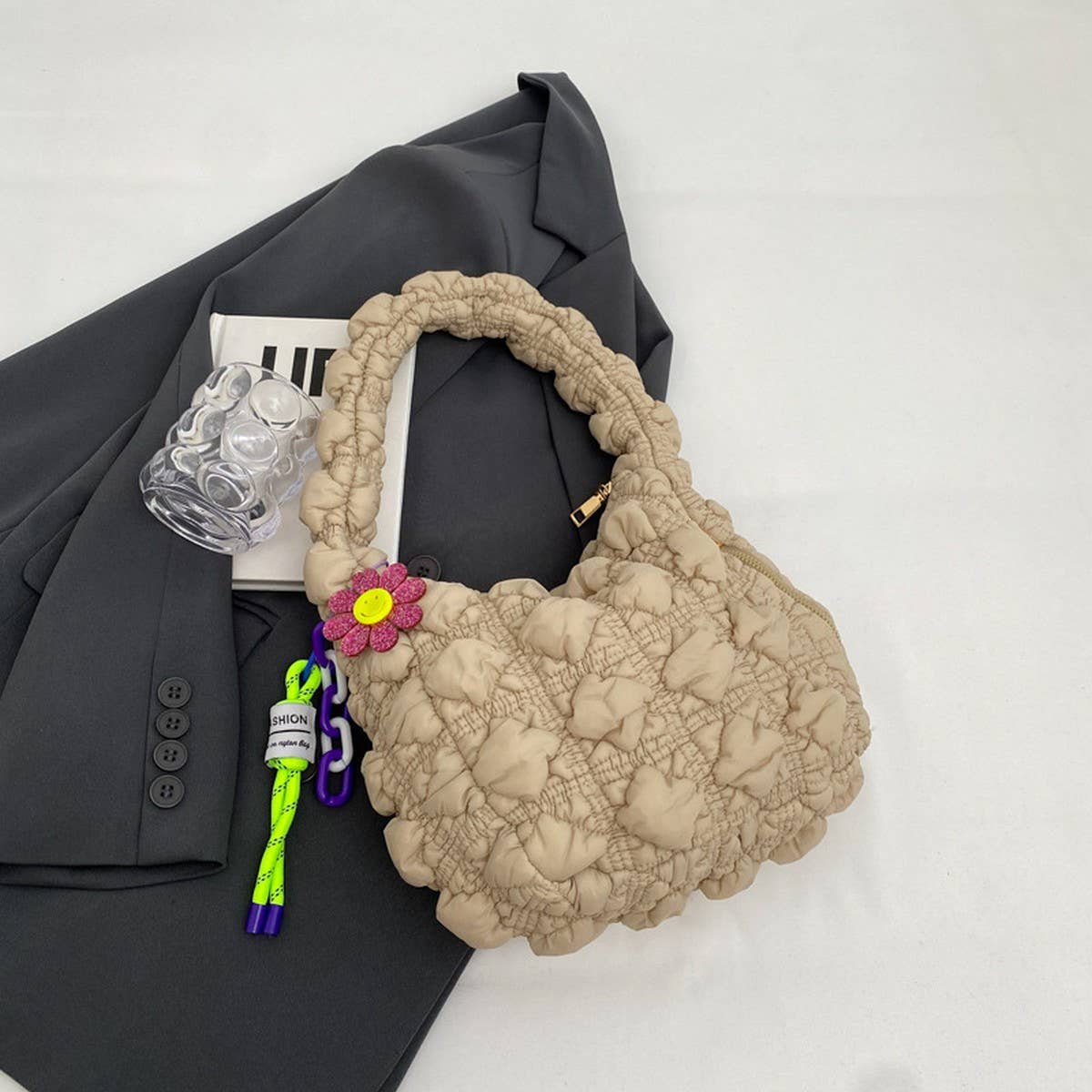 Mini Puffy Cloud Dumpling Shoulder Bag_CUAB00479