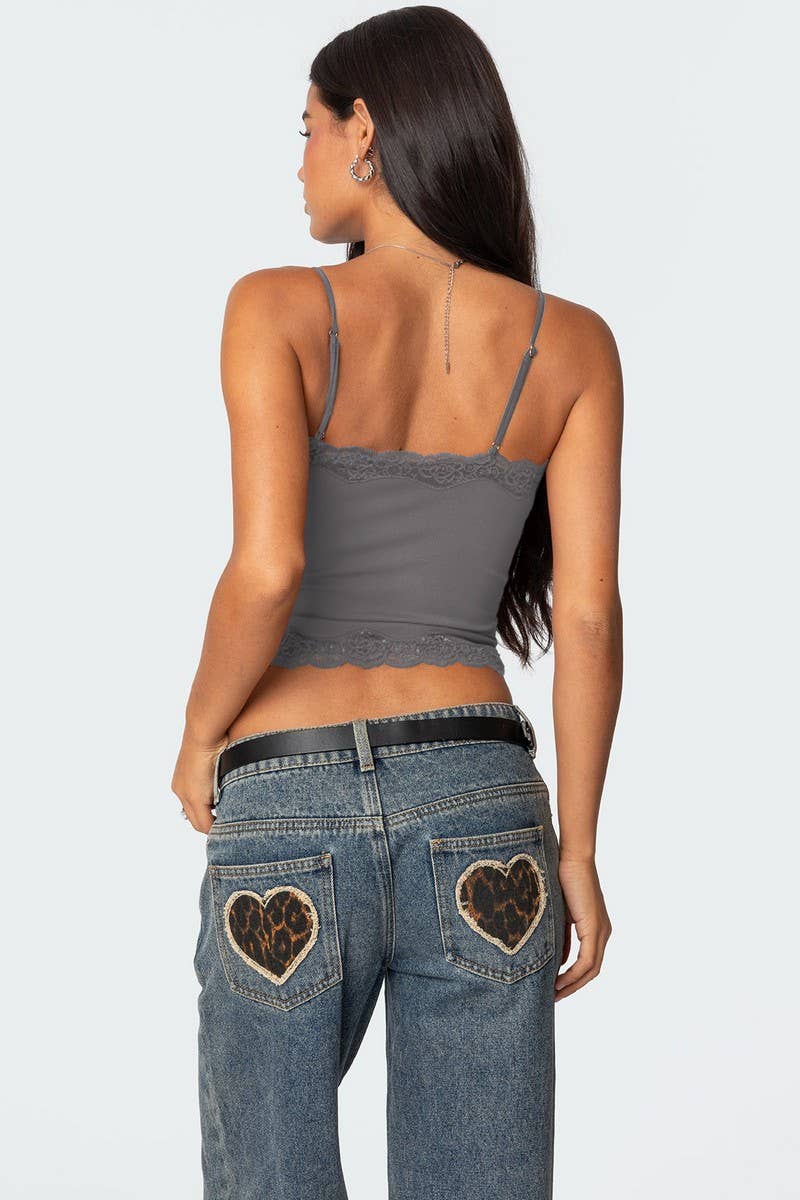 CWTTK0933_LACE TRIM SOLID COLOR CROP CAMI TOP