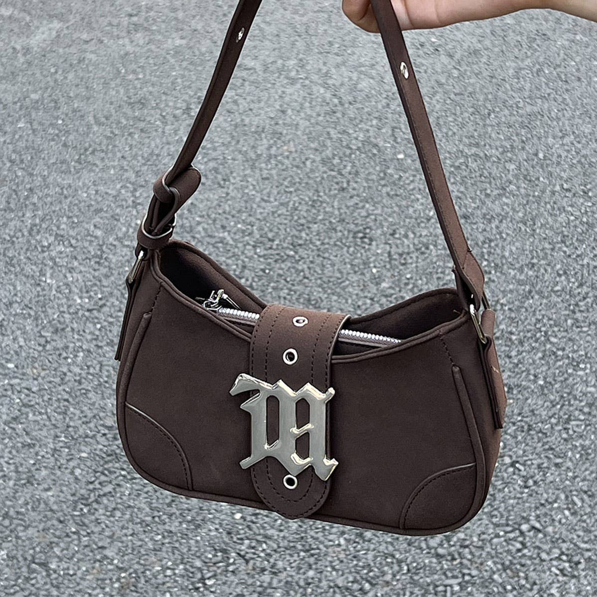 RETRO UNDERARM PORTABLE MESSENGER BAG_CWAB0968